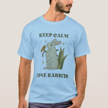 Blijf kalm - Love Rabbits T-shirts