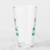 Blijf kalm Morris dansen Glas (Rechts)