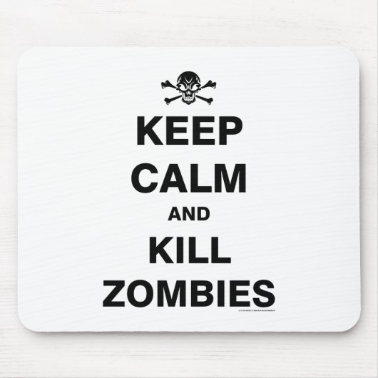 Blijf Kalm Muismat (Voorkant)