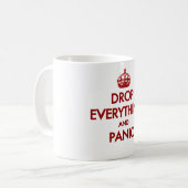 Blijf Kalm? Pfft. Koffiemok (Voorkant links)