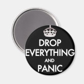 Blijf Kalm? Pfft. Magneet (Voorkant / Achterkant)