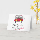 Blijf kalm rijden testen kaart (Gele Bloem)