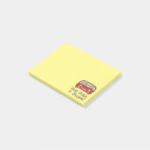 Blijf kalm rijden testen post-it® notes (Schuin)