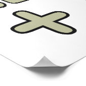 Blijf kalm rijden testen poster (Hoek)