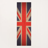 Blijf kalm Sjabloon - Uniefaciliteit Yoga Mat (Achterkant)