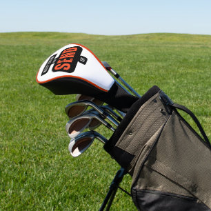 Blijf kalm, stuur het gewoon! - Geweldig cadeau vo Golfheadcover