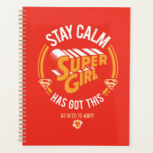 Blijf kalm Supergirl. Planner (Voorkant)