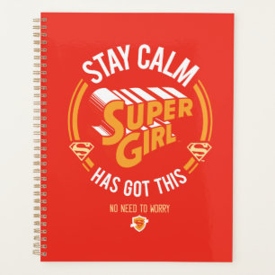 Blijf kalm Supergirl. Planner