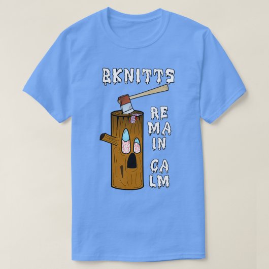 Blijf kalm t-shirt (Design voorkant)