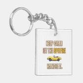 Blijf kalm, Triumph Spitfire Sleutelhanger (Voorkant Links)
