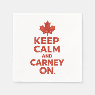 Blijf Kalmaan en Carney Aan Grappige Canadese Serv Servet