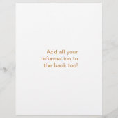 Blijf Kalmaan en ontvang Reiki Flyer (Achterkant)