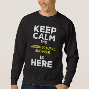 Blijf Kalme De Architect-Ingenieur Is Hier Trui