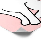 Blijf Kalme en Aai Katten Aangepaste Posters (Hoek)