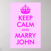 Blijf Kalme en Trouw met John Print (Voorkant)