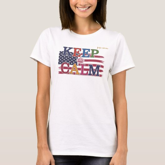 Blijf Kalme T-shirt (Voorkant)