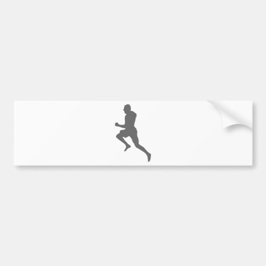Blijf Kalme Til Gewichtheffen Trainen Lopen Gym PT Bumpersticker (Voorkant)