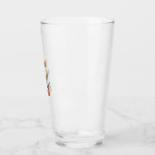 Blijf Kalme Verschrikkelijke Oude Halloween Vector Glas (Links)