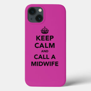 Blijf Kalmeer en Bel een Verloskundige Case-Mate iPhone Case