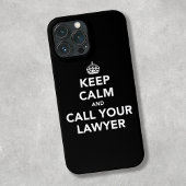 Blijf Kalmeer en Bel Je Advocaat Case-Mate iPhone Case
