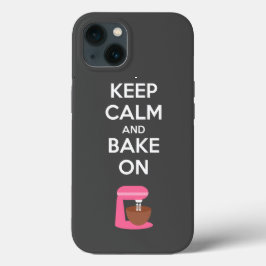 Blijf Kalmeer en Blijf Bakken Phonehoesje Case-Mate iPhone Case