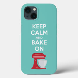 Blijf Kalmeer en Blijf Bakken Phonehoesje Case-Mate iPhone Case