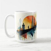 Blijf Kalmeer en Drink Koffie Mok (Links)