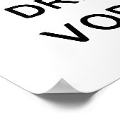 Blijf Kalmeer en Drink Vodka Poster (Hoek)