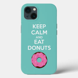 Blijf Kalmeer en Eet Donuts Hoesje