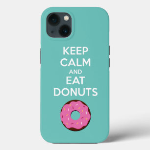 Blijf Kalmeer en Eet Donuts Hoesje