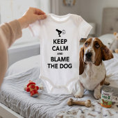 Blijf Kalmeer en Geef de Hond de Schuld Romper