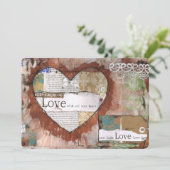 Blijf Kalmeer en Houd van, Kaart, Uitnodiging, har (Staand voorkant)