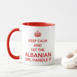 Blijf Kalmeer en Laat het Albanese Meisje het Afha Mok