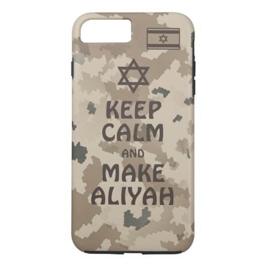 Blijf Kalmeer En Maak Aliyah - Woestijn Case-Mate iPhone Case (Achterkant)