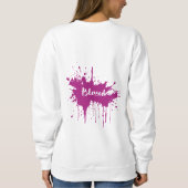 Blijf Kalmeer Het Is Weegschaarseizoen Sweatshirt (Achterkant)