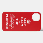 Blijf Kalmeer Ik Ben De Trouwplanner Witte Tekst G Case-Mate iPhone Case (Achterkant (horizontaal))
