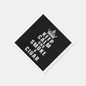 Blijf Kalmeer Rook sigaar Roker Humidor Snijder Ca Servet (Hoek)