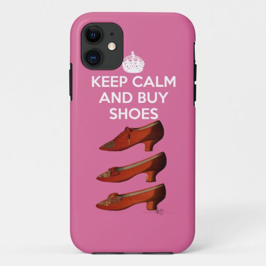 Blijf Kalmeer Schoenen Kopen 2 Case-Mate iPhone Case (Achterkant)