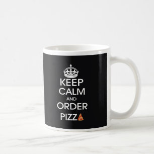 Blijf Kalmer En Bestel Pizza Koffiemok