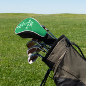Blijf Kalmer Het Is St. Patrick's Day Iers Golfheadcover (Insitu)