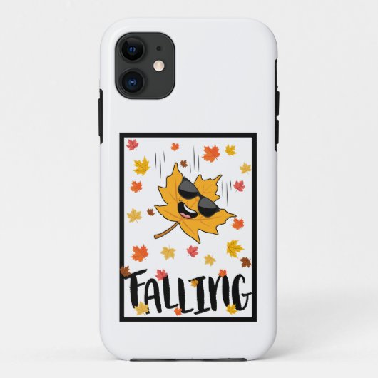 Blijf Kalmeren & Val Case-Mate iPhone Case (Achterkant)