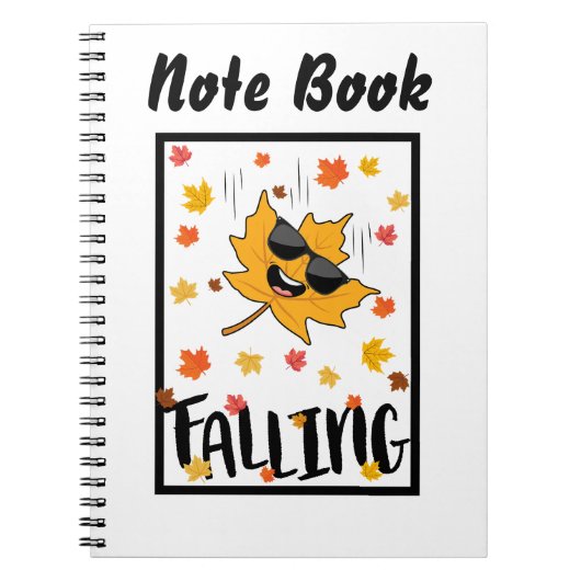 Blijf Kalmeren & Val Notitieboek (Voorkant)