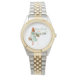 Blijf Kalmpjes & Blijf Breien Horloge