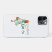 Blijf Kalmpjes & Blijf Breien iPhone Hoesje  (Achterkant (horizontaal))