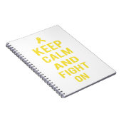 Blijf Kalmpjes & Blijf Vechten Notitieboek (Rechterzijde)