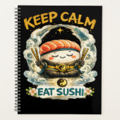 Blijf Kalmpjes & Eet Sushi – Zen Kawaii Sushi Planner (Voorkant)
