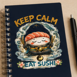 Blijf Kalmpjes & Eet Sushi – Zen Kawaii Sushi Planner