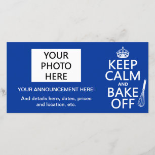 Blijf Kalmpjes en Bak Maar Raak Aankondiging