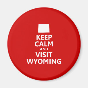 Blijf Kalmpjes en Bezoek Wyoming Magneet