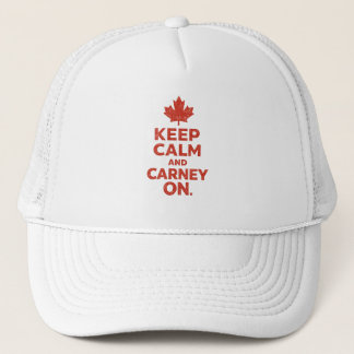 Blijf Kalmpjes en Carney Aan de Esdoornblad T-Shir Trucker Pet